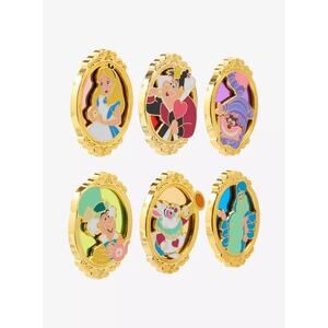 Alice in Wonderland Stained Glass Portrait Blind Box Pin Exclusive UNOPENED